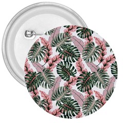 Tropical Leaves Pattern 3  Buttons by designsbymallika