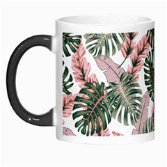 Tropical Leaves Pattern Morph Mugs by designsbymallika