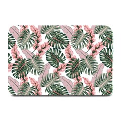 Tropical Leaves Pattern Plate Mats by designsbymallika