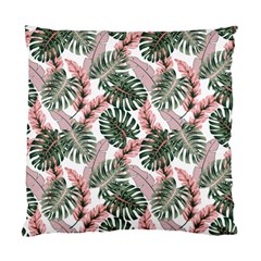 Tropical Leaves Pattern Standard Cushion Case (one Side) by designsbymallika