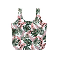 Tropical Leaves Pattern Full Print Recycle Bag (s) by designsbymallika