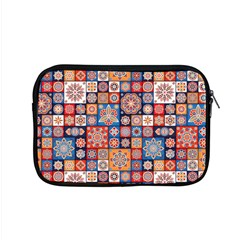 Mandala Pattern Blue Color Apple Macbook Pro 15  Zipper Case by designsbymallika