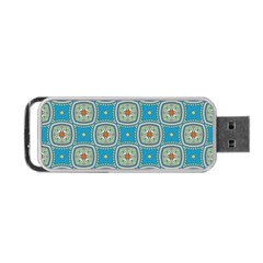 Traditional Indian Pattern Portable Usb Flash (two Sides) by designsbymallika