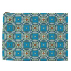 Traditional Indian Pattern Cosmetic Bag (xxl) by designsbymallika