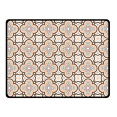 Ornamental Pattern 3 Fleece Blanket (small) by designsbymallika