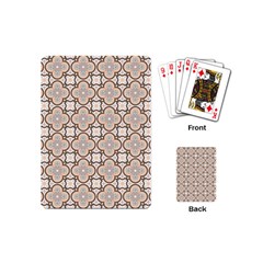 Ornamental Pattern 3 Playing Cards Single Design (mini) by designsbymallika