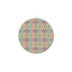 Mandala Baatik Print Golf Ball Marker (10 Pack) by designsbymallika