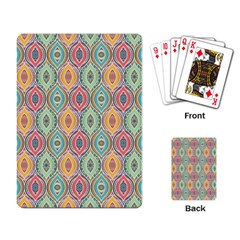 Mandala Baatik Print Playing Cards Single Design (rectangle) by designsbymallika