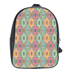 Mandala Baatik Print School Bag (large) by designsbymallika