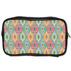 Mandala Baatik Print Toiletries Bag (one Side) by designsbymallika