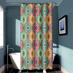 Mandala Baatik Print Shower Curtain 36  X 72  (stall)  by designsbymallika