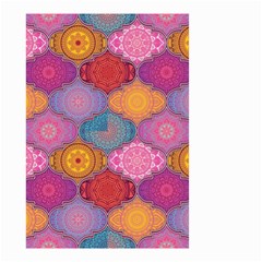 Vintage Love Mandala Small Garden Flag (two Sides) by designsbymallika