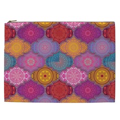 Vintage Love Mandala Cosmetic Bag (xxl) by designsbymallika