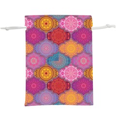 Vintage Love Mandala  Lightweight Drawstring Pouch (xl)