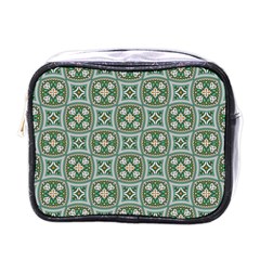 Ornamental Pattern Mini Toiletries Bag (one Side) by designsbymallika