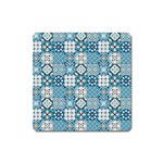 Ceramic Tile Pattern Square Magnet Front