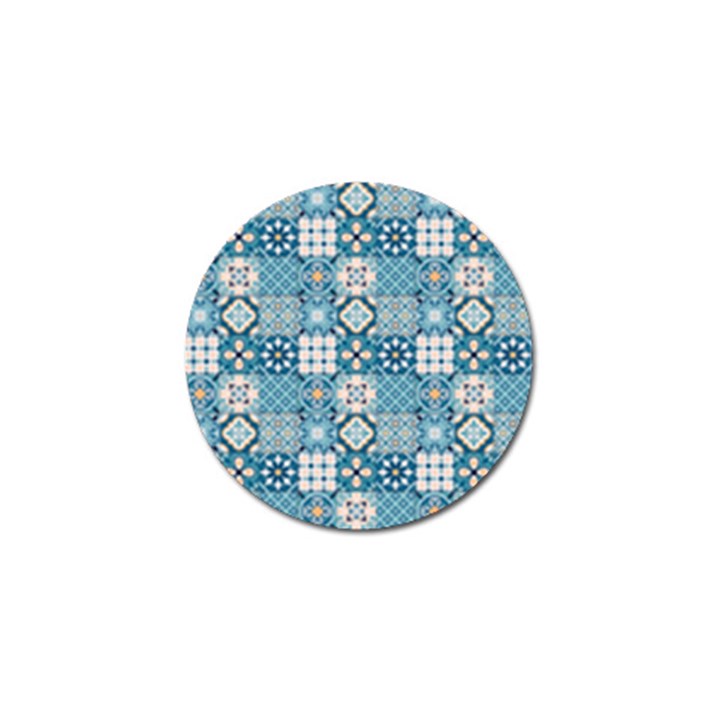 Ceramic Tile Pattern Golf Ball Marker (4 pack)