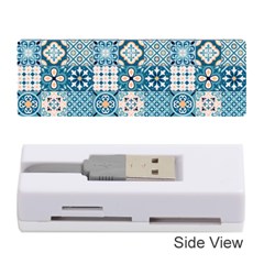 Ceramic Tile Pattern Memory Card Reader (stick) by designsbymallika