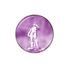 Modul Statue Greek Athlete Vaporwave Hat Clip Ball Marker (10 Pack) by GrenarLab