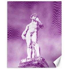 Modul Statue Greek Athlete Vaporwave Canvas 16  X 20  by GrenarLab