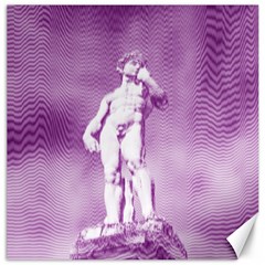 Modul Statue Greek Athlete Vaporwave Canvas 20  X 20 