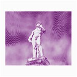 Modul Statue Greek Athlete Vaporwave Small Glasses Cloth (2 Sides) Back