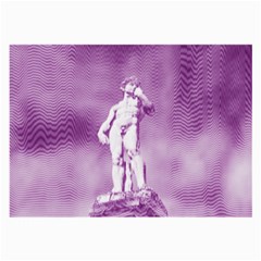 Modul Statue Greek Athlete Vaporwave Large Glasses Cloth