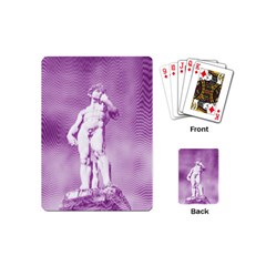 Modul Statue Greek Athlete Vaporwave Playing Cards Single Design (mini) by GrenarLab