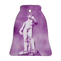 Modul Statue Greek Athlete Vaporwave Ornament (bell) by GrenarLab