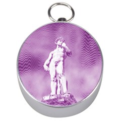 Modul Statue Greek Athlete Vaporwave Silver Compasses by GrenarLab