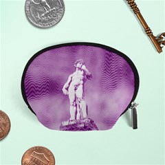 Modul Statue Greek Athlete Vaporwave Accessory Pouch (small) by GrenarLab