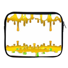 Dripping Paint In Wonderful Colors Apple Ipad 2/3/4 Zipper Cases by pepitasart