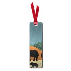 Elephant Family Illustration Small Book Marks by dflcprintsclothing