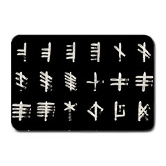 Ogham Rune Set Complete Inverted Plate Mats by WetdryvacsLair