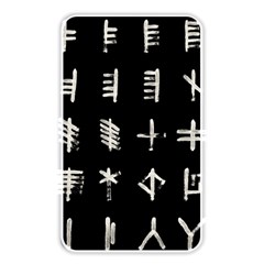 Ogham Rune Set Complete Inverted Memory Card Reader (rectangular) by WetdryvacsLair