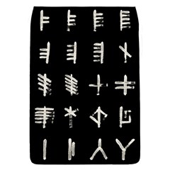 Ogham Rune Set Complete Inverted Removable Flap Cover (l) by WetdryvacsLair