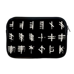 Ogham Rune Set Complete Inverted Apple Macbook Pro 17  Zipper Case