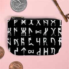 Macromannic Runes Collected Inverted Mini Coin Purse by WetdryvacsLair