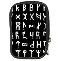 Macromannic Runes Collected Inverted Compact Camera Leather Case by WetdryvacsLair