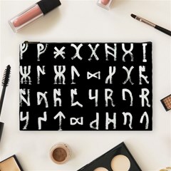 Macromannic Runes Collected Inverted Cosmetic Bag (large) by WetdryvacsLair