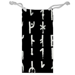 Medieval Runes Collected Inverted Complete Jewelry Bag by WetdryvacsLair