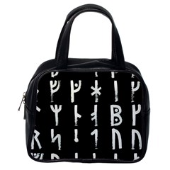 Medieval Runes Collected Inverted Complete Classic Handbag (one Side) by WetdryvacsLair