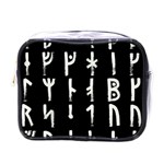 Medieval Runes Collected Inverted Complete Mini Toiletries Bag (One Side) Front