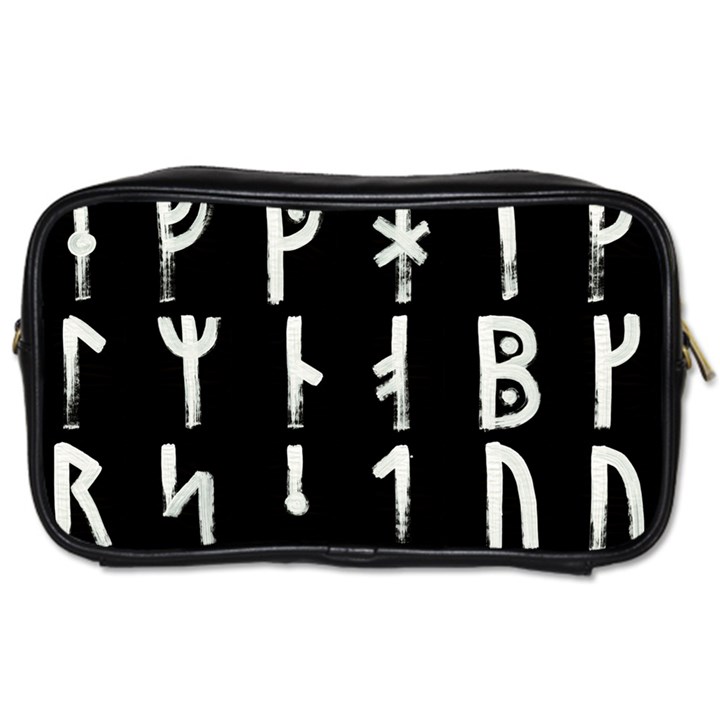 Medieval Runes Collected Inverted Complete Toiletries Bag (One Side)