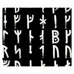 Medieval Runes Collected Inverted Complete Double Sided Flano Blanket (Small)  50 x40  Blanket Front