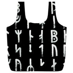 Medieval Runes Collected Inverted Complete Full Print Recycle Bag (xxxl) by WetdryvacsLair