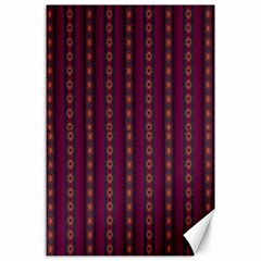 Maroon Sprinkles Canvas 24  X 36  by Sparkle