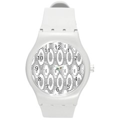 Vodca Cola Acil Round Plastic Sport Watch (m) by Sparkle