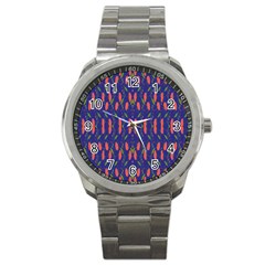 Sunrise Wine Sport Metal Watch by Sparkle