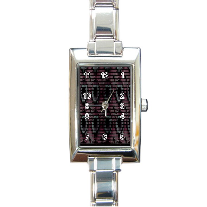 Vodca Cola Acil Rectangle Italian Charm Watch